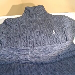 Ralph Lauren Dark Blue Turtleneck Sweater
